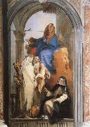 Giovanni Battista Tiepolo Pala delle Tre Sante Sweden oil painting artist